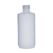 Cole-Parmer Narrow-Mouth Transport Plastic Bottle, HDPE, 500mL; 12/PK