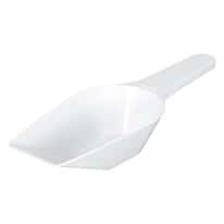 Cole-Parmer Stackable Lab Sampling Scoops, Polypropylene, 250 mL (8.45 oz); 12/PK