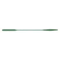 Cole-Parmer Spatula with 1.5" Flat Taper x 1.25" Flat Round End, PTFE Coated Stainless Steel