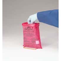 Desktop Autoclavable HDPE Biohazard Bags, 8.5 x 11"; 100/Pk
