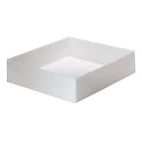 Cole-Parmer High-density polyethylene utility tray, 17 1/2" x 15 1/2" x 4"