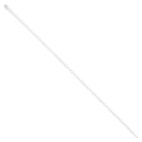 Cole-Parmer 40 Pound Nylon Ladder Cable Zip Ties, 11.5" L, White; 1000/PK