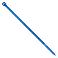 Cole-Parmer 40 Pound Nylon Cable Zip Ties, 8" L, Blue; 1000/PK