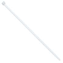 Cole-Parmer 50 Pound Nylon Cable Zip Ties, 7.5" L, White; 100/PK