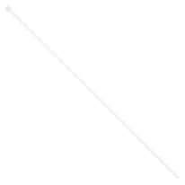 Cole-Parmer 50 Pound Nylon Cable Zip Ties, 15.0" L, White; 100/PK