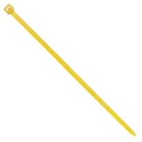 Cole-Parmer 18 Pound Nylon Cable Zip Ties, 4" L, Yellow; 1000/PK
