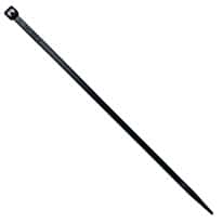 Cole-Parmer 40 Pound Nylon Cable Zip Ties, 5.5" L, Black; 100/PK