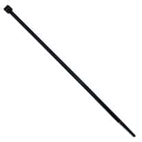 Cole-Parmer 25 Pound Polypropylene Heat-Resistant Cable Zip Ties, 8" L, Black; 1000/PK