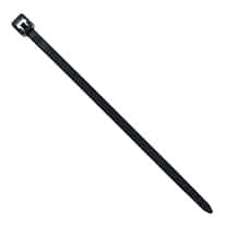 Cole-Parmer 11 Pound Nylon Cable Zip Ties, 2.5" L, Black; 100/CS