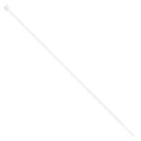 Cole-Parmer 18 Pound Nylon Cable Zip Ties, 8.0" L, White; 100/CS