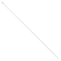 Cole-Parmer 40 Pound Nylon Cable Zip Ties, 14.5" L, White; 100/CS