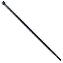 Cole-Parmer 50 Pound Nylon Cable Zip Ties, 8.0" L, Black; 1000/CS