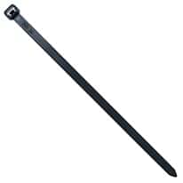 Cole-Parmer 120 Pound Nylon Cable Zip Ties, 8.0" L, Black; 100/CS