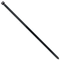 Cole-Parmer 120 Pound Nylon Cable Zip Ties, 12.0" L, Black; 100/CS