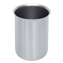 Cole-Parmer Stainless-steel Griffin-style beaker with easy-pour rim, 1200 mL