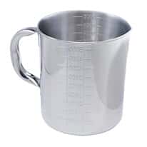 Cole-Parmer Stainless Steel Graduated Pouring Beaker, 160 oz capacity 1/ea