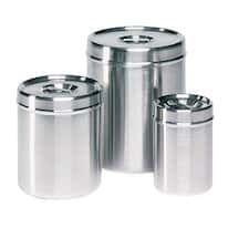 Cole-Parmer Covered Container, 304 SS, 1 9/16 qt