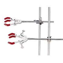 Cole-Parmer Heavy-Duty Three-Prong Extension Clamp, Single, Large