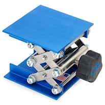 Cole-Parmer Lab Jack, 4" x 4" Top, 66 lb Capacity