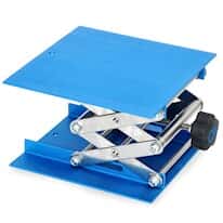 Cole-Parmer Lab Jack, 8" x 8" Top, 176 lb Capacity