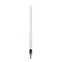 Cole-Parmer Combined Alcohol Glass Hydrometer, 0-100% Tralle/0-200% Proof