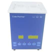 Cole-Parmer UC 200 Ultrasonic Cleaner with Digital Timer and Heat, 2 Liter,  230 VAC