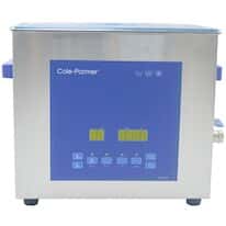 Cole-Parmer UC 200 Ultrasonic Cleaner with Digital Timer and Heat, 6 Liter, 120 VAC