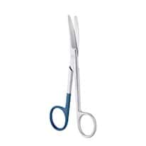 Cole-Parmer Supercut Scissors, Premium Grade, Blunt Point, Curved, 5.5".