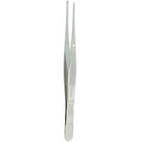 Cole-Parmer Premium Grade Iris Tissue Forceps, Straight, 4"