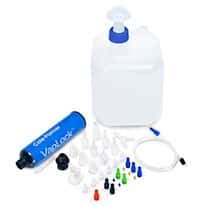 Cole-Parmer VapLock™ Solvent Waste Kit with Heavy-Duty Carboy, 10-Port, Polypropylene, GL45 Closure, 5 L