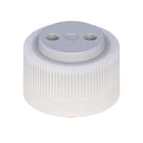 Cole-Parmer VapLock™ Solvent Delivery Cap with FFKM Air Inlet Valve, Two 1/4-28 ports, 38-430; 1/EA