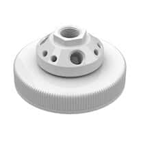 Cole-Parmer VapLock™ Solvent Waste Manifold, PTFE, 100-415, 1x1/2"NPT, 3x1/4"NPT, 6x1/4-28UNF; 1/EA