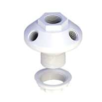 Cole-Parmer VapLock™ Solvent Waste Manifold, PP, panel mount, 1x1/2" NPT, 3x1/4" NPT; 1/ea