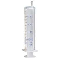 Cole-Parmer Disposable Syringes, Luer Slip, 20 mL; 100/Pk