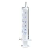 Cole-Parmer Disposable Syringes, Luer Slip, 5 mL; 100/Pk