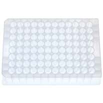 Cole-Parmer 96-Well Microplate, Low Profile, Round, PP, 1.0 mL; 32/PK