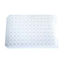 Cole-Parmer 96-Well Microplate Sealing Mat, Silicone, Round, Low Bleed; 5/PK