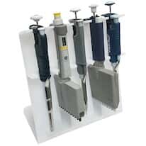 Cole-Parmer Pipettor Rack, 5-Place with 2 Multichannel Slots