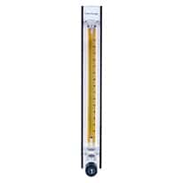 Cole-Parmer Variable Area Flowmeter, 316 Stainless Steel, Stainless Steel Float, 1/8" NPT(F), 16493 mL/min. (AIR), 498 mL/min. (H2O), Hi-Res Valve   