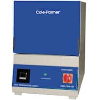 Cole-Parmer Muffle Furnace, 9 L, 1000°C, Vertical Parallel Lift door; 1/Ea