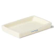 Cole-Parmer High-Alumina Rectangular Tray, 32 mL, 75 x 50 x 8 mm