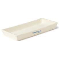 Cole-Parmer High-Alumina Rectangular Tray, 340 mL, 200 x 90 x 25 mm