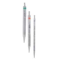 Cole-Parmer Mini Serological Pipette, Polystyrene, 25 mL, Green; 100/cs