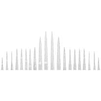 Cole-Parmer Pipette Tip, 20 to 200 µL, Sterile, Filter, Low Retention, Bulk; 1000/BG