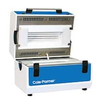 Cole-Parmer Split Tube Furnace with Integrated SmartControl, 1200 °C, 3" ID x 12"L; 230 VAC