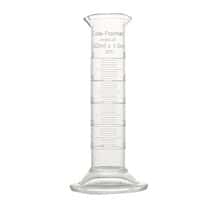 Cole-Parmer Low-Form Graduated Glass Cylinder, 50 mL