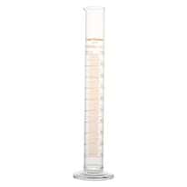 Cole-Parmer Graduated Cylinder, Class B, To Deliver, 100 mL, Red Stripe