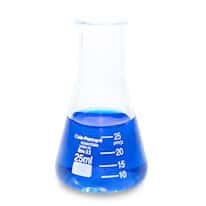 Cole-Parmer Glass Erlenmeyer Flasks, Graduated, Heavy Rim, 25 mL (0.85 oz); 24/Pk