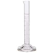 Cole-Parmer Graduated Cylinders, Borosilicate Glass, Hexagonal Base, Autoclavable, 5 mL; 2/Pk