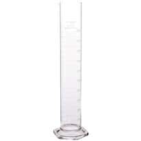 Cole-Parmer Graduated Cylinder, Borosilicate Glass, Hexagonal Base, Autoclavable, 2000 mL